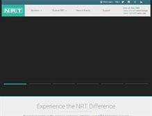 Tablet Screenshot of nrttech.com